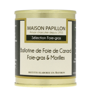 Ballontine de Foie de Canard aux Morillees excellent food