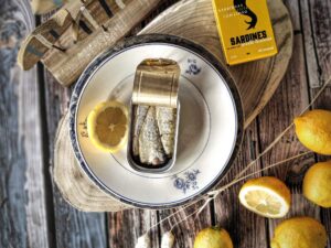 Sardinen mit Zitrone