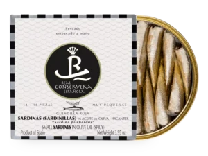 Sardinillas in würzigen Olivenöl 14/18