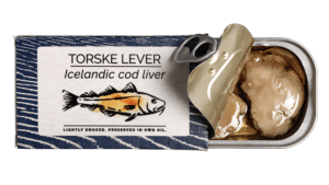 Dorschleber geraeuchert Fangst