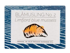 Limfjord-Miesmuscheln geräucht