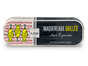 Gegrillte Makrele mit 3 Pfeffer Sorten